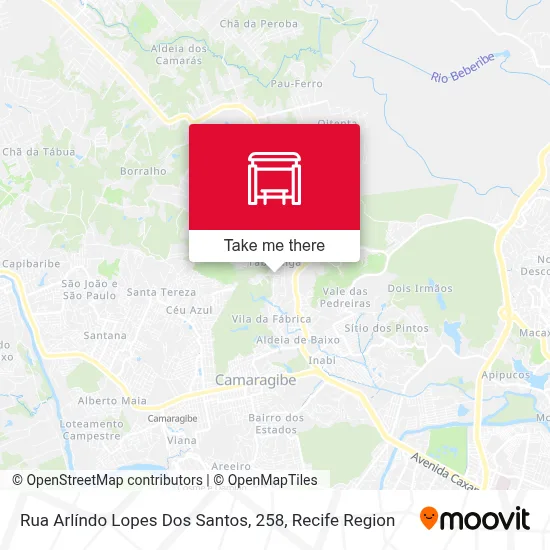 Rua Arlíndo Lopes Dos Santos, 258 map