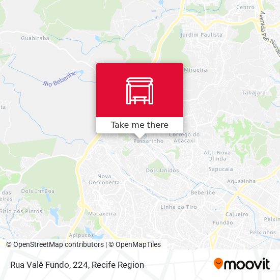 Rua Valê Fundo, 224 map