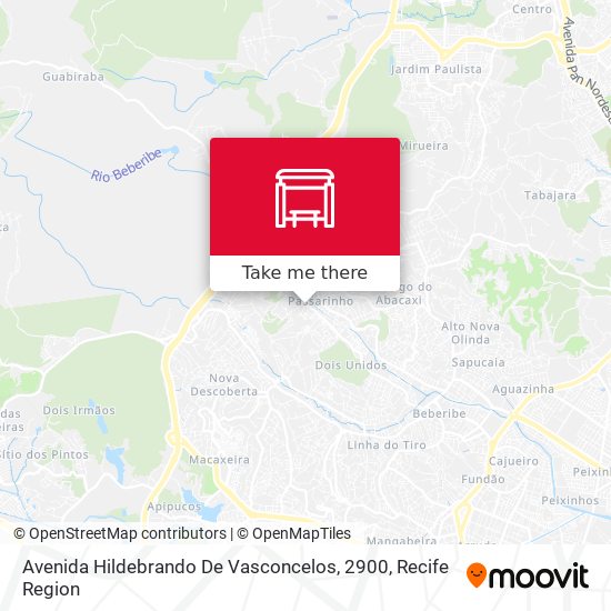 Avenida Hildebrando De Vasconcelos, 2900 map