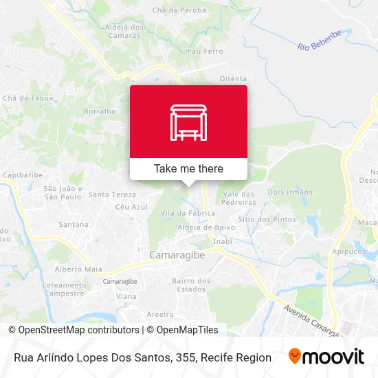 Rua Arlíndo Lopes Dos Santos, 355 map