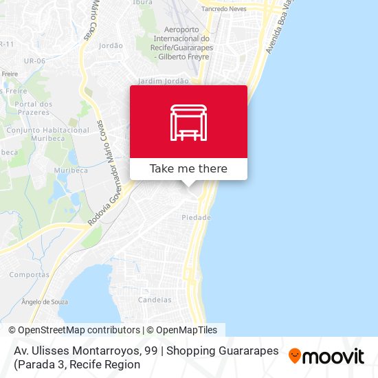 Av. Ulisses Montarroyos, 99 | Shopping Guararapes map