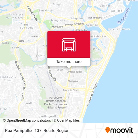 Rua Pampulha, 137 map