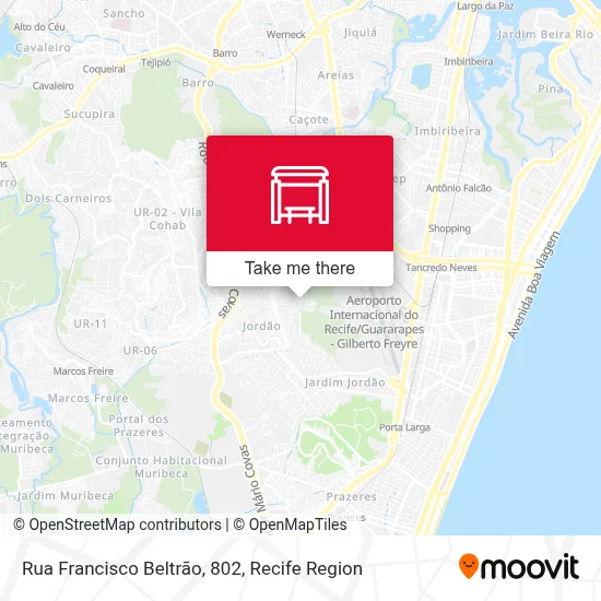 Rua Francisco Beltrão, 802 map