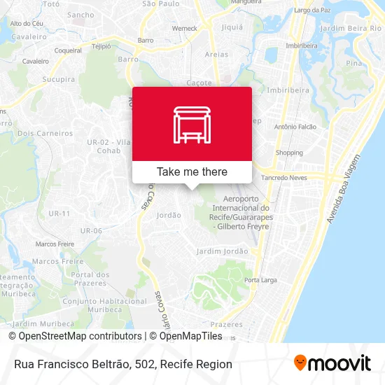 Rua Francisco Beltrão, 502 map