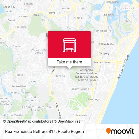 Rua Francisco Beltrão, 811 map