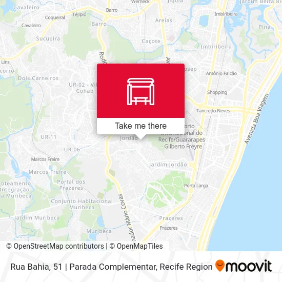 Rua Bahia, 51 | Parada Complementar map
