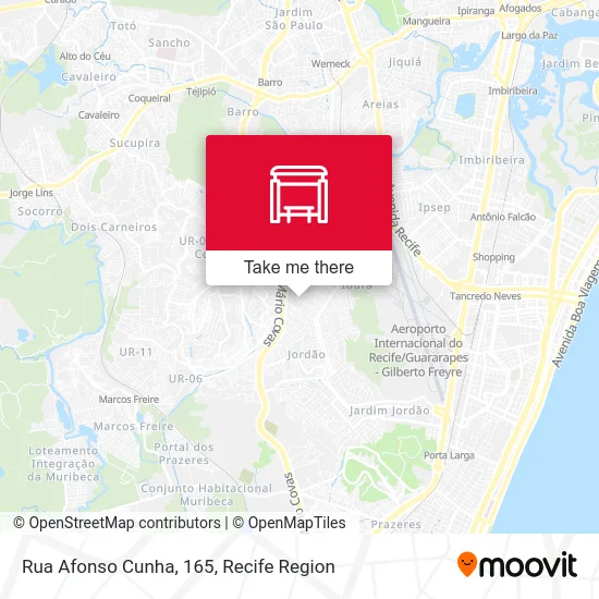 Rua Afonso Cunha, 165 map