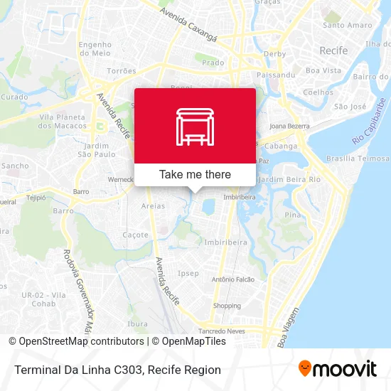 Terminal Da Linha C303 map