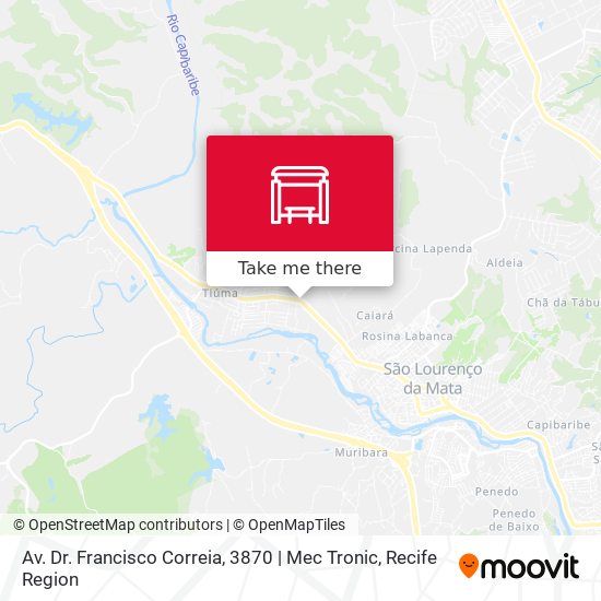 Av. Dr. Francisco Correia, 3870 | Mec Tronic map