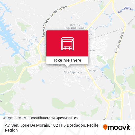 Av. Sen. José De Morais, 102 | F5 Bordados map