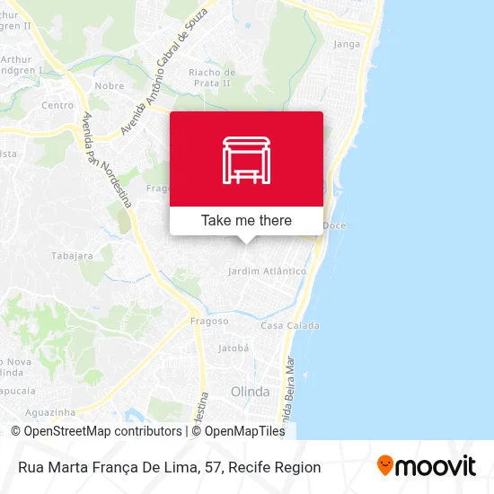 Rua Marta França De Lima, 57 map