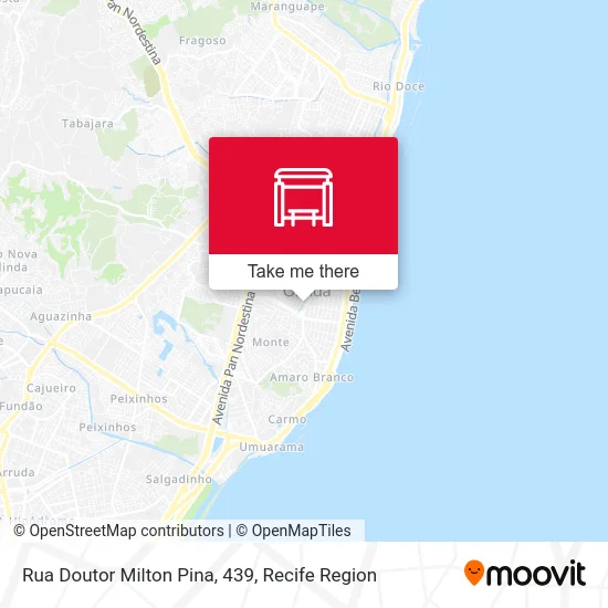 Rua Doutor Milton Pina, 439 map