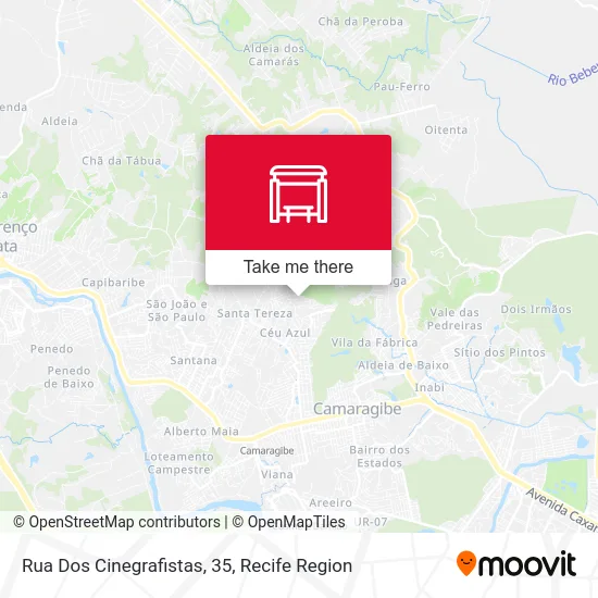 Rua Dos Cinegrafistas, 35 map