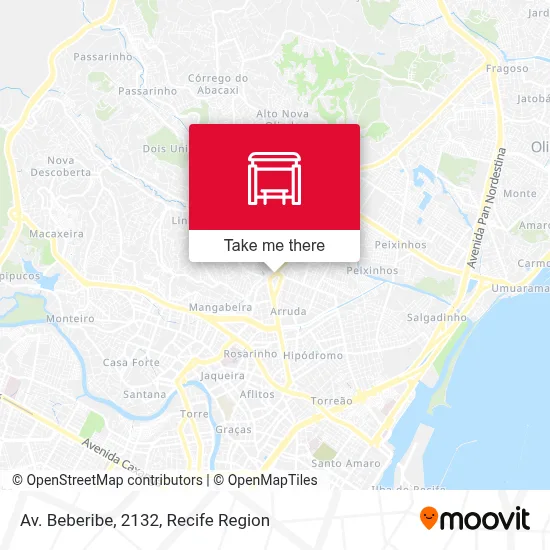 Av. Beberibe, 2132 map