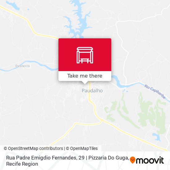 Rua Padre Emigdio Fernandes, 29 | Pizzaria Do Guga map