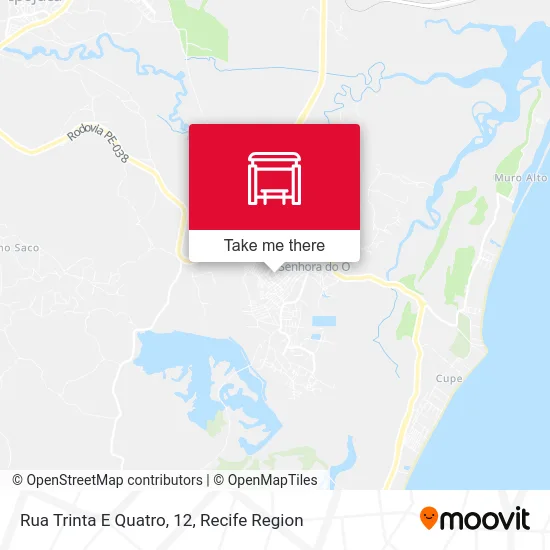 Rua Trinta E Quatro, 12 map