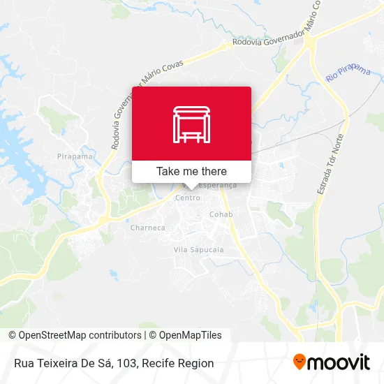 Rua Teixeira De Sá, 103 map