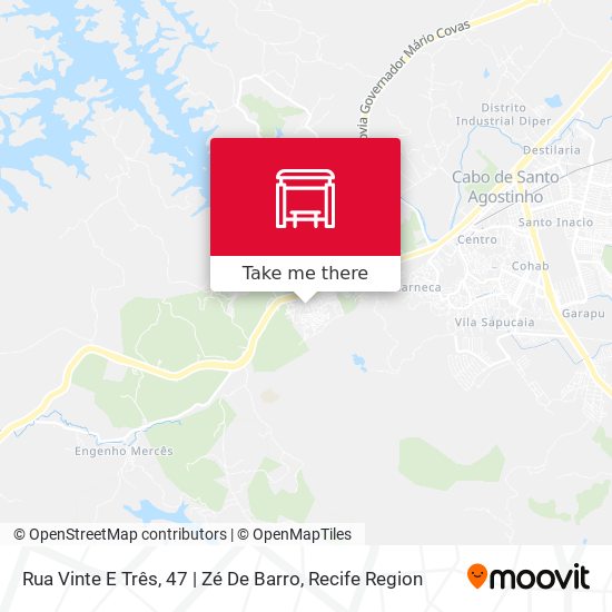 Rua Vinte E Três, 47 | Zé De Barro map