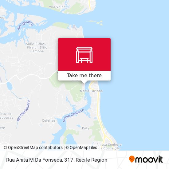 Rua Anita M Da Fonseca, 317 map