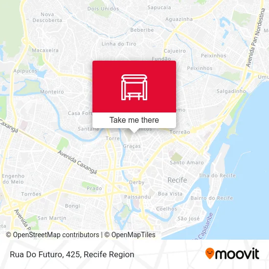 Rua Do Futuro, 425 map