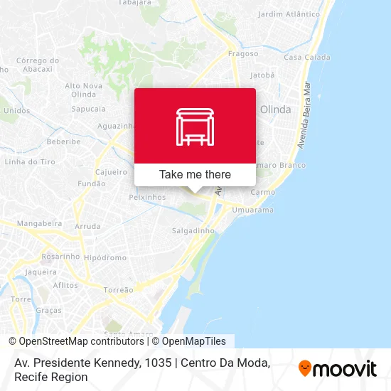 Av. Presidente Kennedy, 1035 | Centro Da Moda map