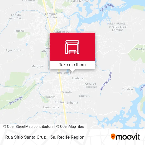 Rua Sítio Santa Cruz, 15a map