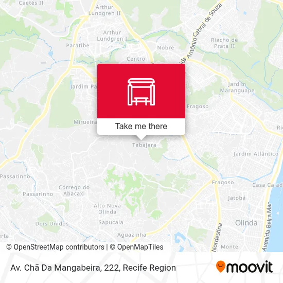 Av. Chã Da Mangabeira, 222 map