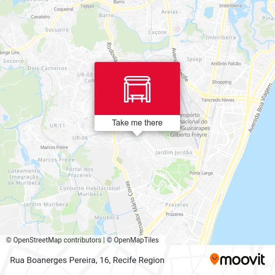 Rua Boanerges Pereira, 16 map