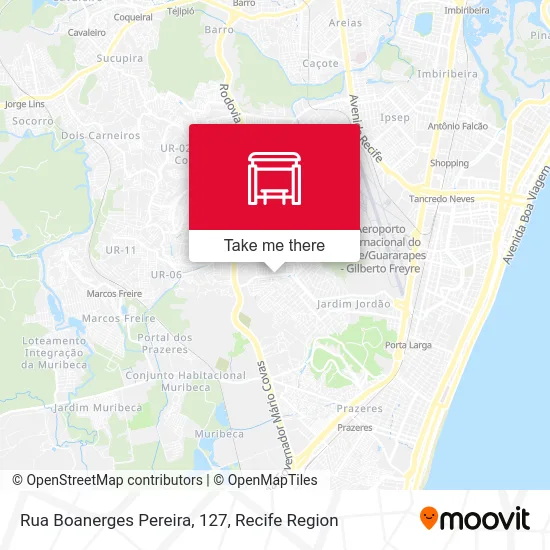 Rua Boanerges Pereira, 127 map