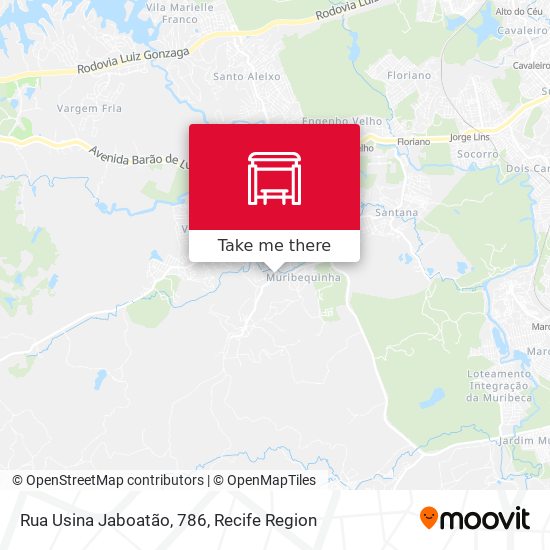 Rua Usina Jaboatão, 786 map