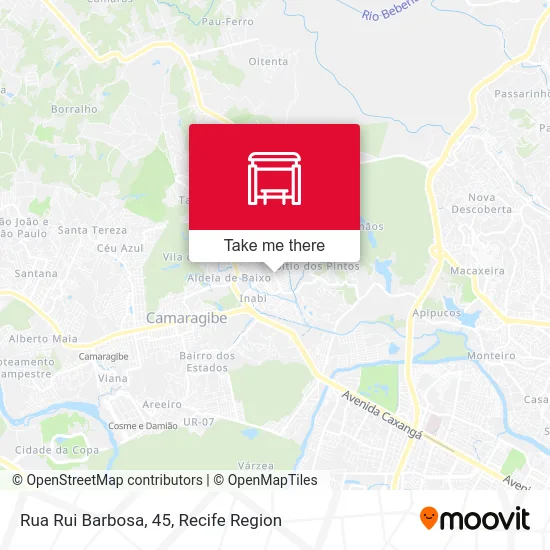 Rua Rui Barbosa, 45 map