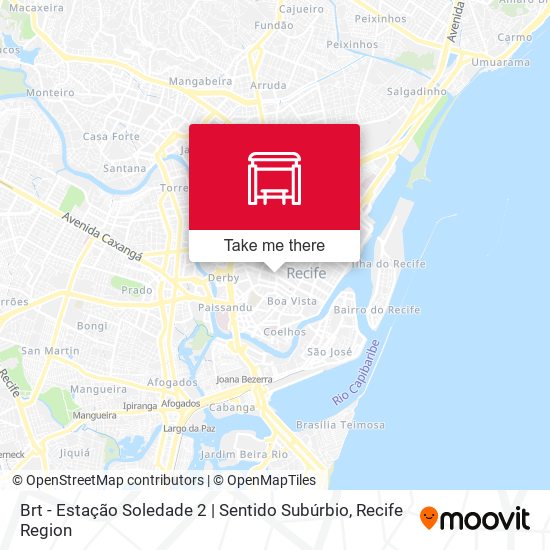 Brt - Estação Soledade 2 | Sentido Subúrbio map