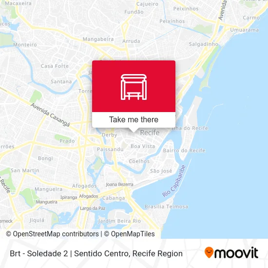 Brt - Soledade 2 | Sentido Centro map