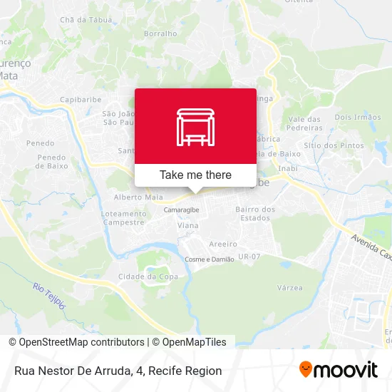 Rua Nestor De Arruda, 4 map