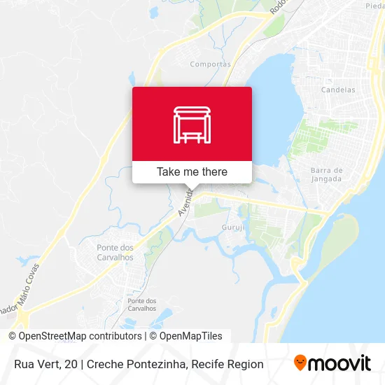 Rua Vert, 20 | Creche Pontezinha map