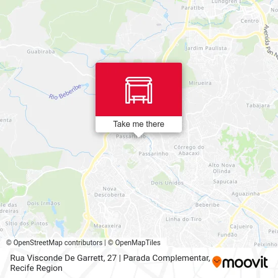 Rua Visconde De Garrett, 27 | Parada Complementar map