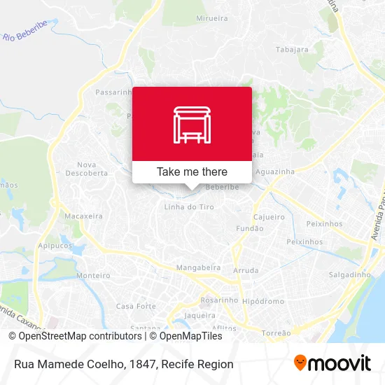Rua Mamede Coelho, 1847 map