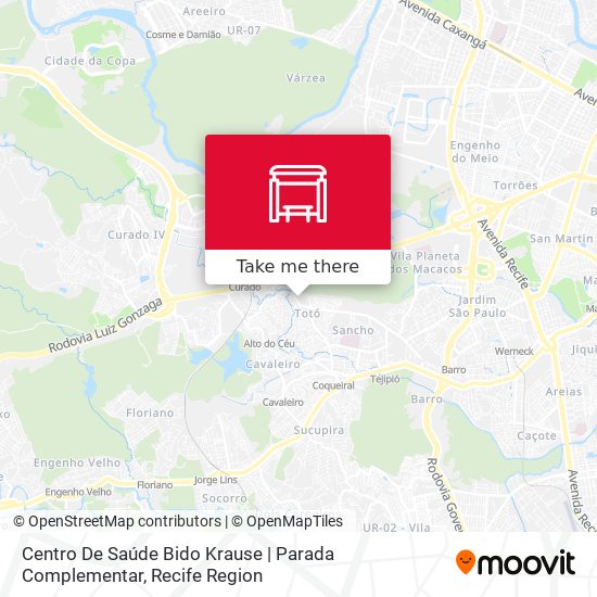 Centro De Saúde Bido Krause | Parada Complementar map