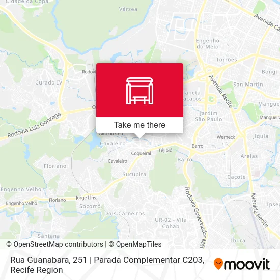Rua Guanabara, 251 | Parada Complementar C203 map