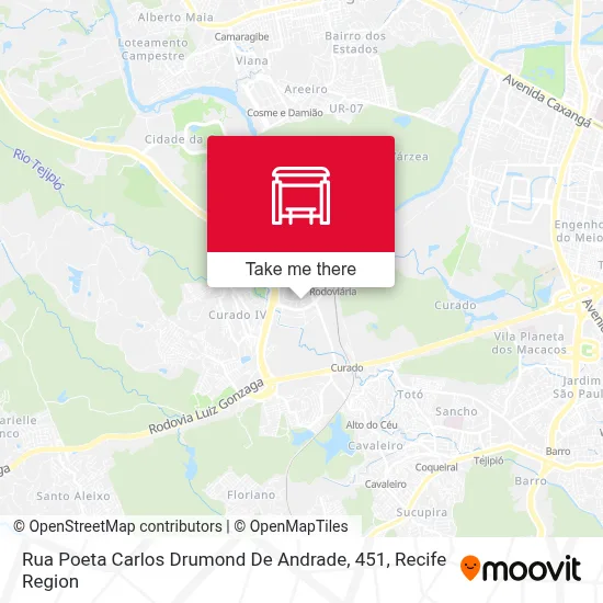 Rua Poeta Carlos Drumond De Andrade, 451 map