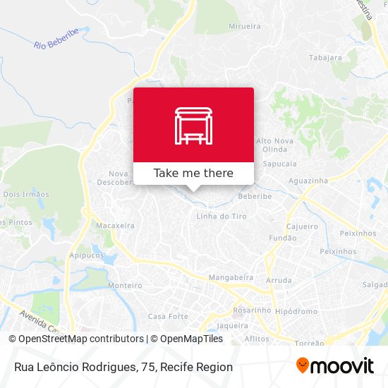 Rua Leôncio Rodrigues, 75 map