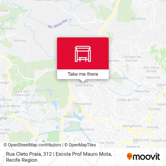 Rua Cleto Praia, 312 | Escola Prof Mauro Mota map