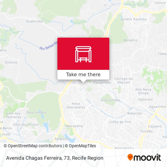 Avenida Chagas Ferreira, 73 map