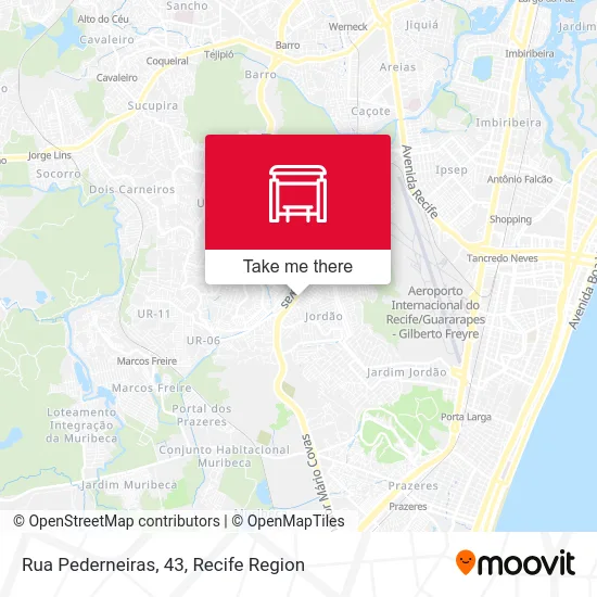 Rua Pederneiras, 43 map