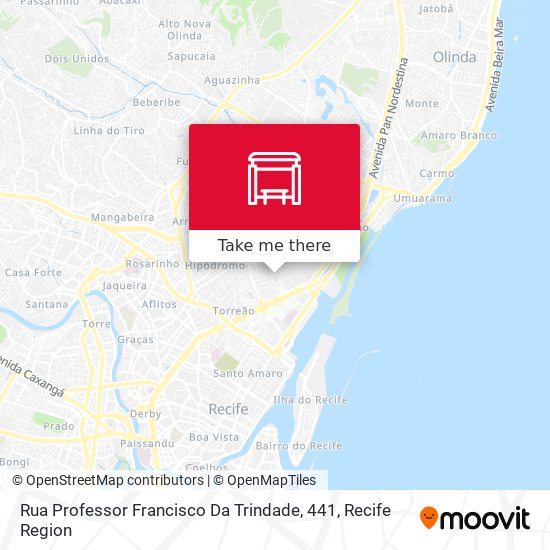 Rua Professor Francisco Da Trindade, 441 map