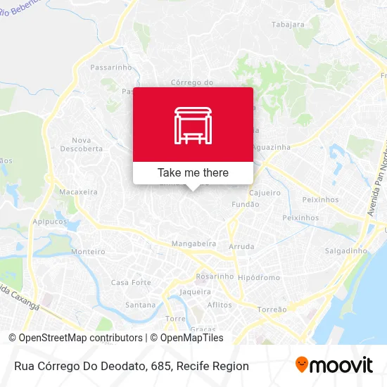 Rua Córrego Do Deodato, 685 map