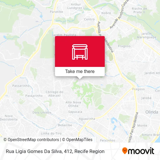 Rua Ligia Gomes Da Silva, 412 map