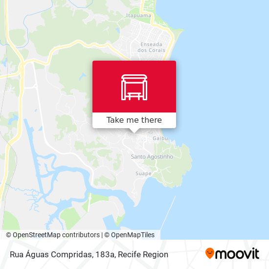 Rua Águas Compridas, 183a map