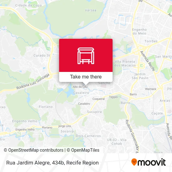 Rua Jardim Alegre, 434b map