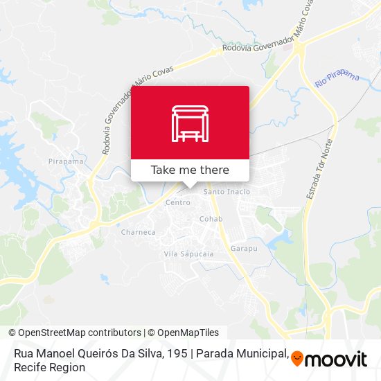 Rua Manoel Queirós Da Silva, 195 | Parada Municipal map